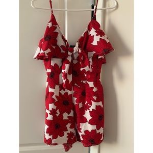 Beautiful floral romper